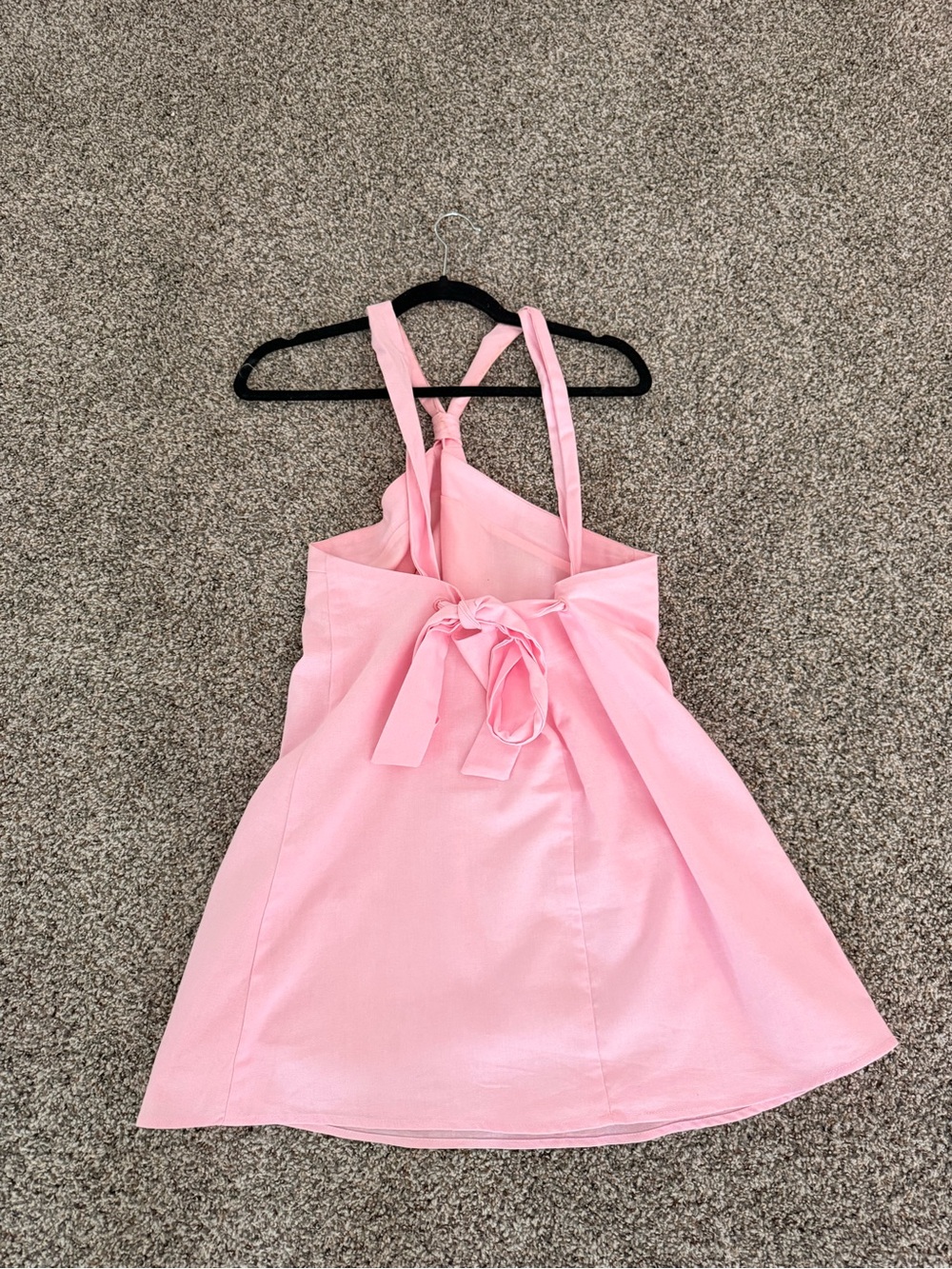 Peppermayo Pink Knotted Halter Mini Dress💖 WORN ONCE - Picture 3 of 4